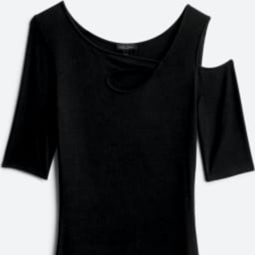 GOLDRAY Xandra Ribbed Knit Dress